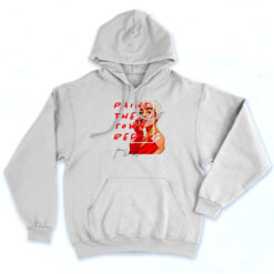 Paint The Town Red Doja Cat 90s Hoodie Style