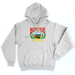 Rhude Island Saint Barts 90s Hoodie Style