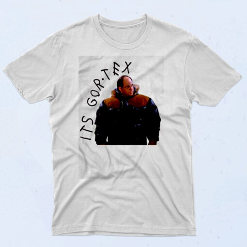 Seinfeld White George Costanza Gortex 90s T Shirt Style