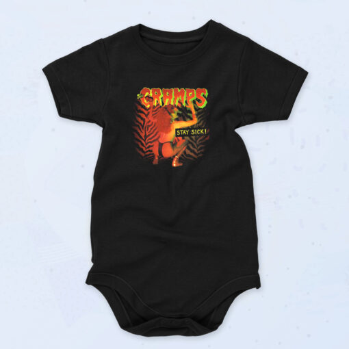 Cramps Stay Sick Vintage Band Baby Onesie