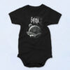 Gojira Whale Vintage Band Baby Onesie