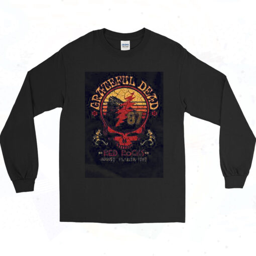 Grateful Dead Red Rocks Vintage Long Sleeve Shirt