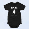 Her Standing Vintage Band Baby Onesie