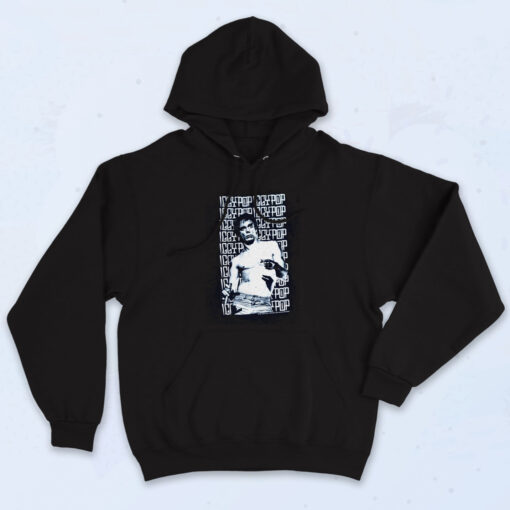 Iggy Pop Vintage Band Hoodie Style