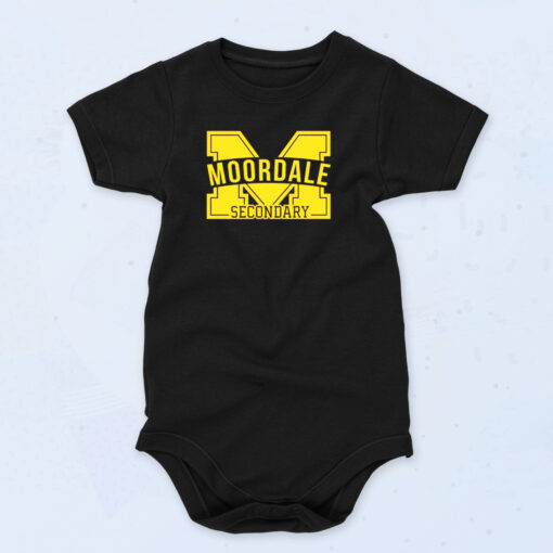 Moordale Secondary School Vintage Band Baby Onesie