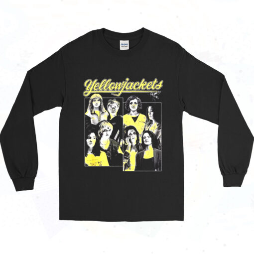 Yellowjackets Tonal Character Parallels Vintage Long Sleeve Shirt