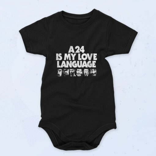 A24 Is My Love Language 90s Baby Onesie