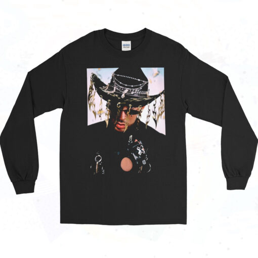 Bad Bunny Cowboy Hat Long Sleeve Tshirt