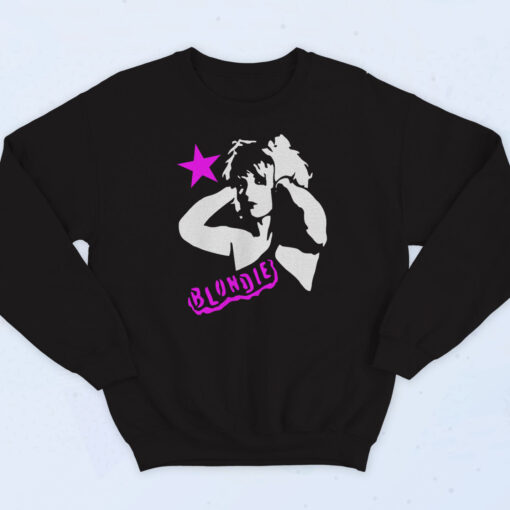 Blondie Deborah Harry Rock Cotton Sweatshirt