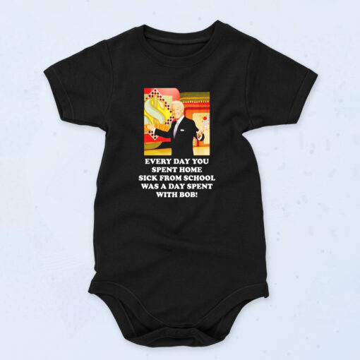 Bob Barker Price Is Right Funny Meme 90s Baby Onesie