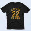 Caitlin 22 Clark Basket 90s Oversized T shirt