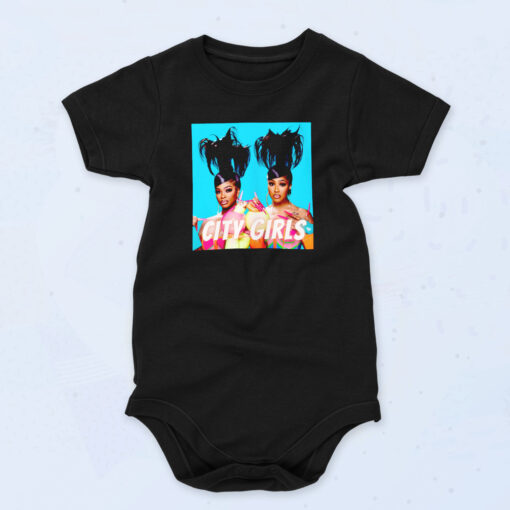 City Girls New Hair 90s Baby Onesie