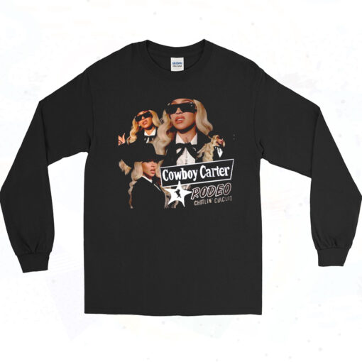 Cowboy Carter Rodeo Chitlin Circuit Beyonce Long Sleeve Tshirt