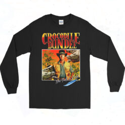 Crocodile Dundee Now Thats A Knife Long Sleeve Tshirt