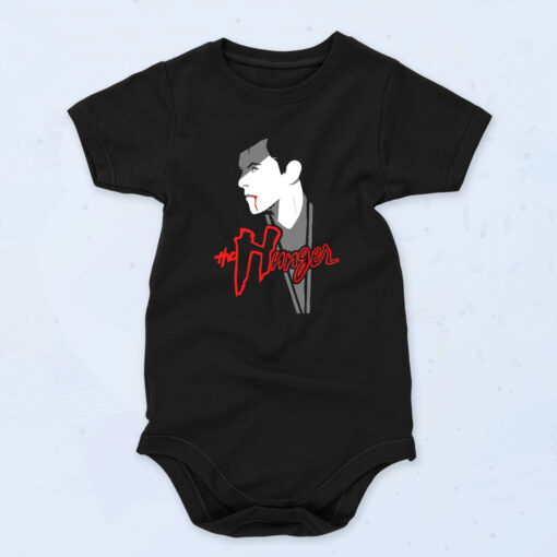 David Bowie The Hunger Horror Movie 90s Baby Onesie