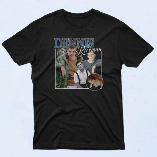 Dennis Rickman Fan Art 90s Oversized T shirt