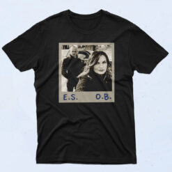 Elliot Stabler Olivia Benson Law 90s Oversized T shirt