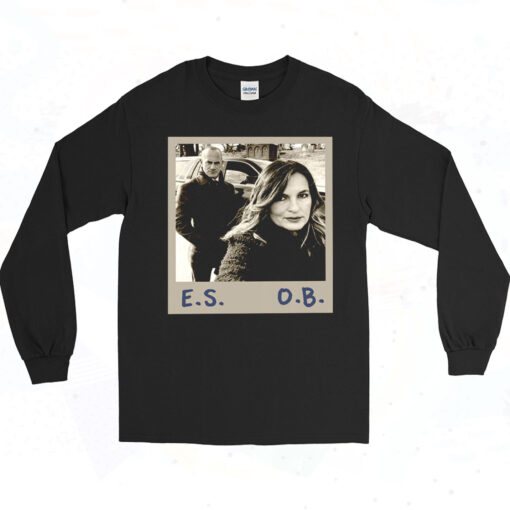 Elliot Stabler Olivia Benson Law Long Sleeve Tshirt