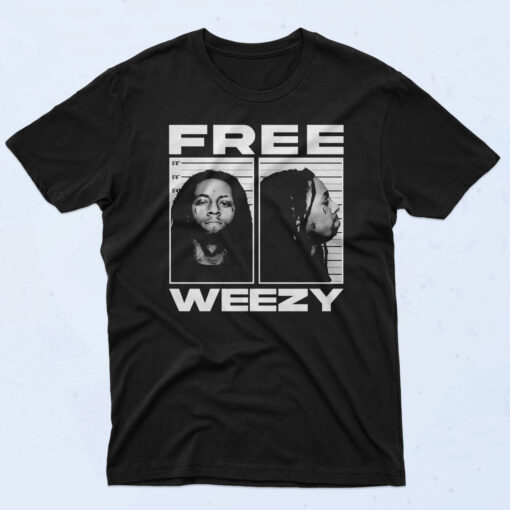 Free Weezy Lil Wayne 90s Oversized T shirt