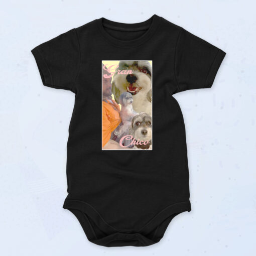 Gran Chico Dog 90s Baby Onesie