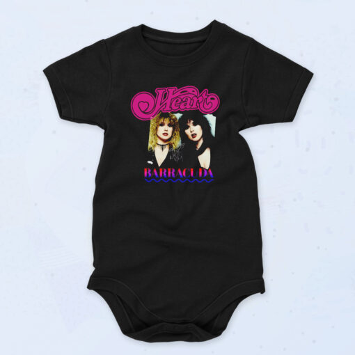 Hearts Barracuda 90s Baby Onesie