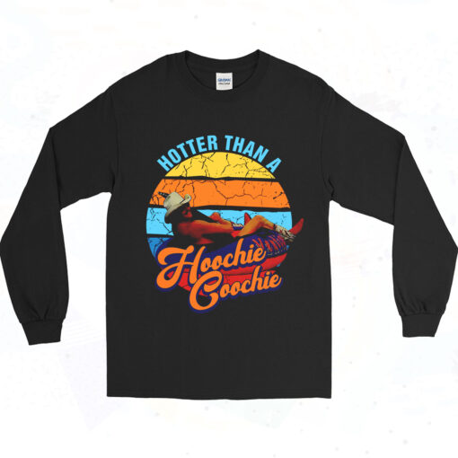 Hotter Than A Hoochie Choochie Bleach Long Sleeve Tshirt