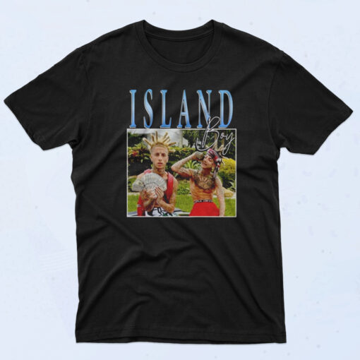 Island Boy Meme 90s Oversized T shirt