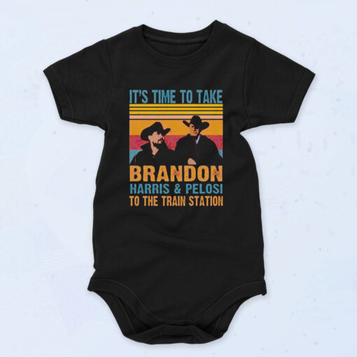 It's Time To Take Brandon Harris And Pelosi 90s Baby Onesie