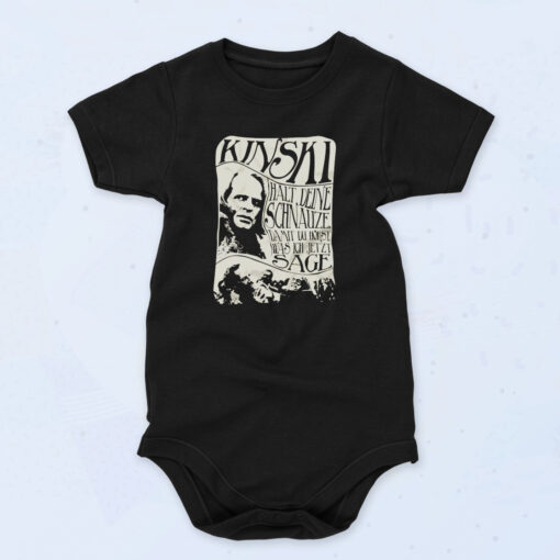 Kinski Slogan 90s Baby Onesie