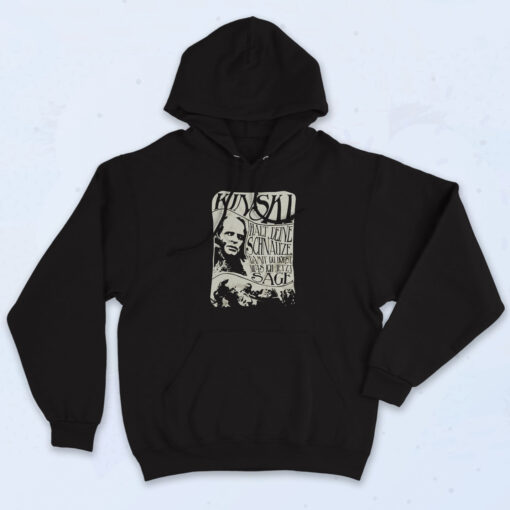 Kinski Slogan Vintage Graphic Hoodie