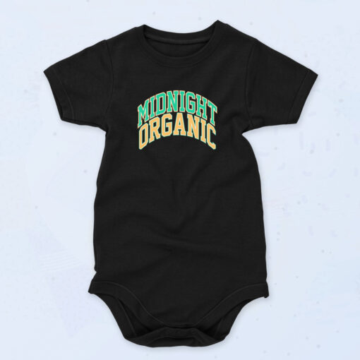 Larry June Midnight Organic 90s Baby Onesie