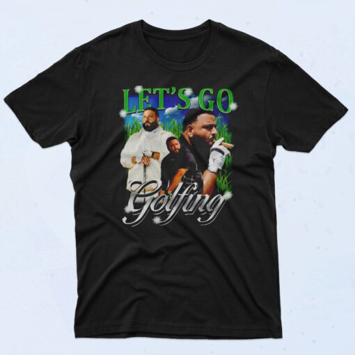 Let's Go Golfing Vintage Dj Khaled 90s Oversized T shirt