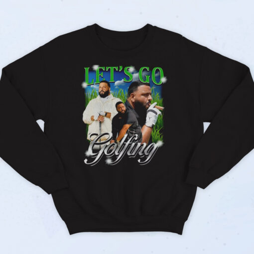 Let's Go Golfing Vintage Dj Khaled Cotton Sweatshirt