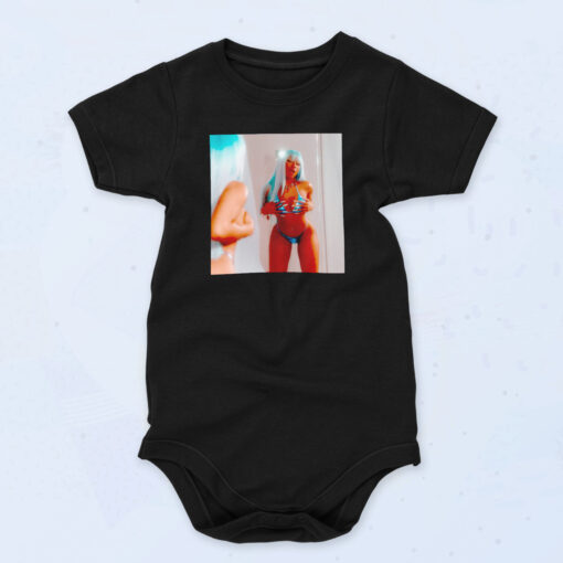 Megan Thee Stallion Mirror 90s Baby Onesie