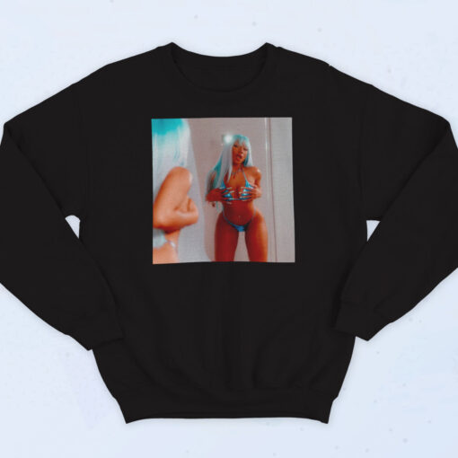 Megan Thee Stallion Mirror Cotton Sweatshirt