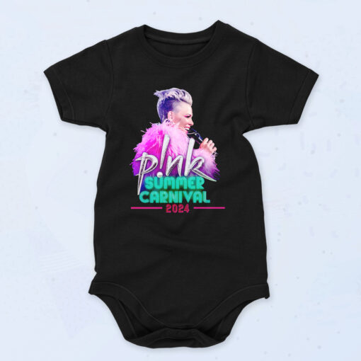 Pink Singer Summer Carnival 2024 90s Baby Onesie