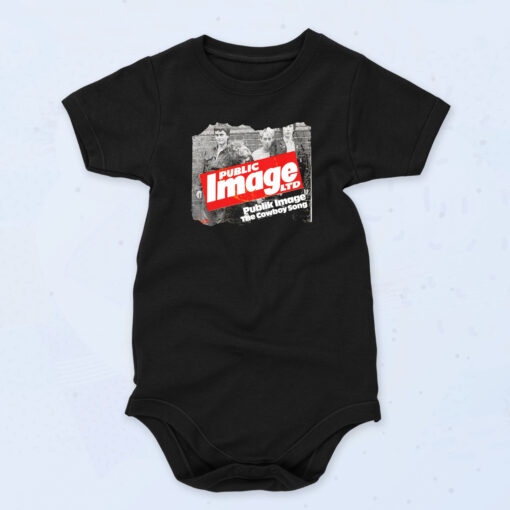 Public Image Ltd Cowboy Song 90s Baby Onesie