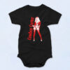 Red Beyonce Cowboy Carter 90s Baby Onesie