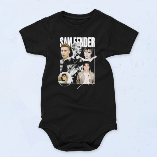 Sam Fender Fan Art 90s Baby Onesie