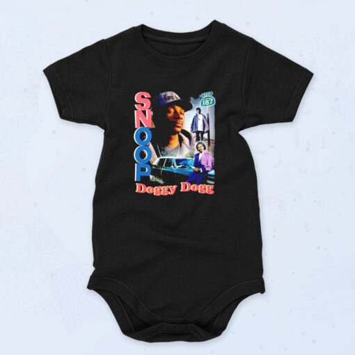 Snoop Doggy Dog Retro 90s Baby Onesie