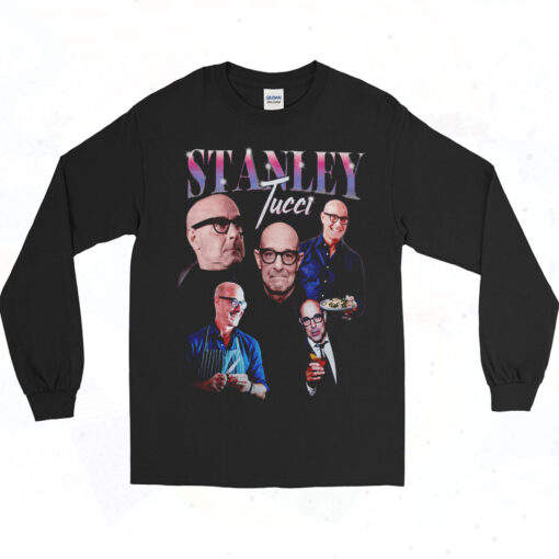 Stanley Tucci Long Sleeve Tshirt