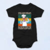 Swedish Chef I Don't Always Herdy Dur 90s Baby Onesie