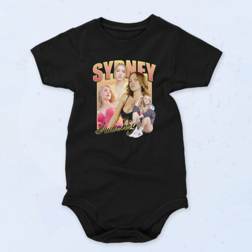 Sydney Sweeney Homage 90s Baby Onesie