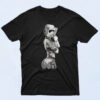 Tattoo Girl Storm Trooper 90s Oversized T shirt