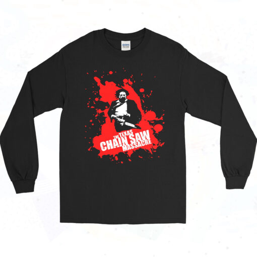 Texas Chainsaw Massacre Classic Long Sleeve Tshirt