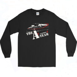 The A Team Van Retro Long Sleeve Tshirt