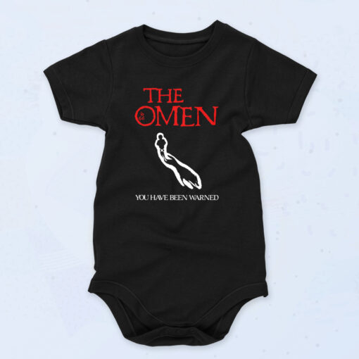 The Omen Horror Movie 90s Baby Onesie