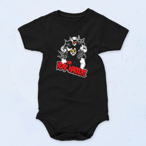 The Road Warriors Legion Of Doom Wrestling 90s Baby Onesie