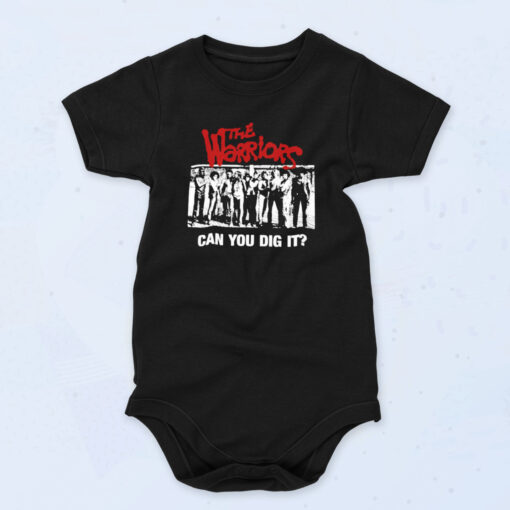 The Warriors Can You Dig It 90s Baby Onesie