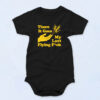 There Does My Last Flying F4ck 90s Baby Onesie